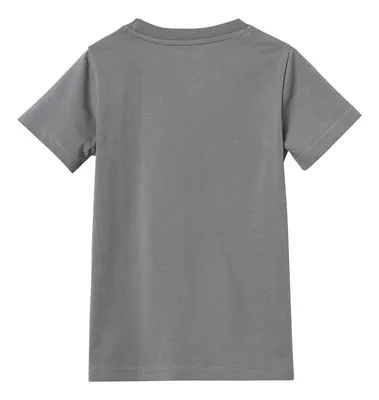 T-Shirt "young, wild" γκρι, 134-140
