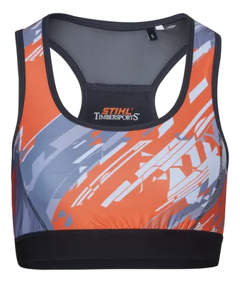 Sports τοπ SZ M Γκρι/Πορτοκαλί
