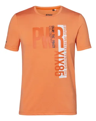 T-shirt SZ M PWR πορτοκαλί