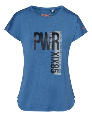 T-shirt SZ M PWR γυναικείο μπλε