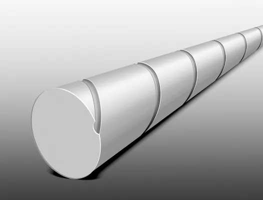 Μεσινέζα στρογγυλή και αθόρυβη 2,0mm/15,3m πράσινη