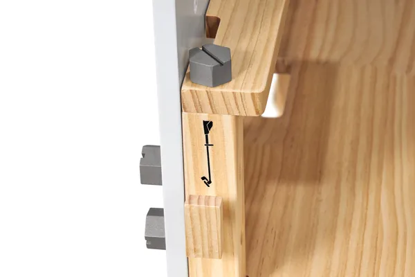 Workbench for kids, made of wood