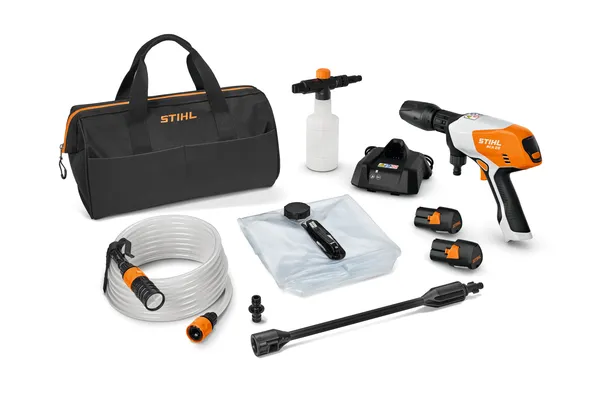 Rechargeable pressure washer RCA 20 with 2 AS 2 batteries and AL 1 charger