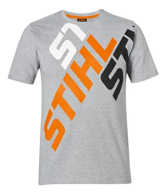 T-Shirt "STIHL" γκρι, S