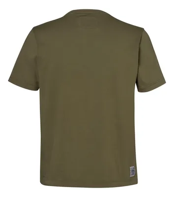 T-shirt SZ S "OUTDOORS" Λαδί