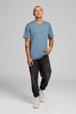 T-shirt SUSTAINABLE LOGO Μπλε, L