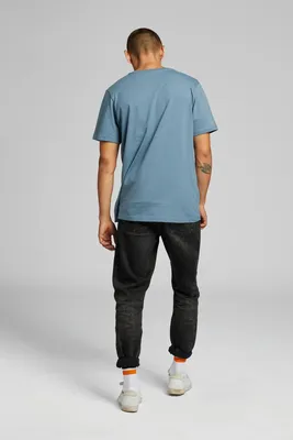 T-shirt SUSTAINABLE LOGO Μπλε, S